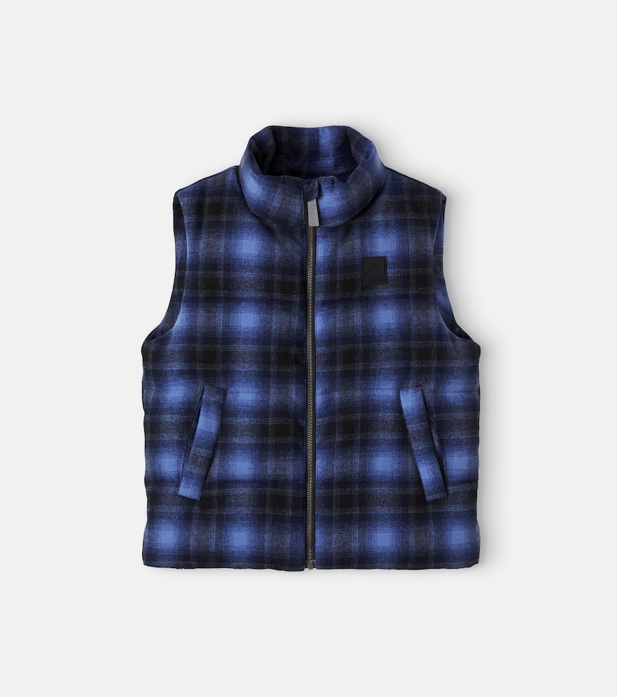 Gilet imbottito Heike a quadri