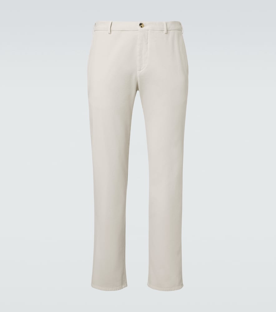 Chinos regular in misto cotone