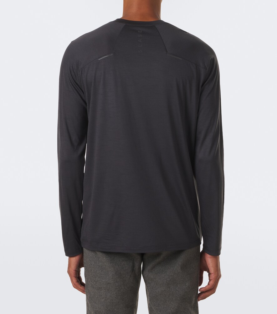 Virgin Wool Jersey Ski Top