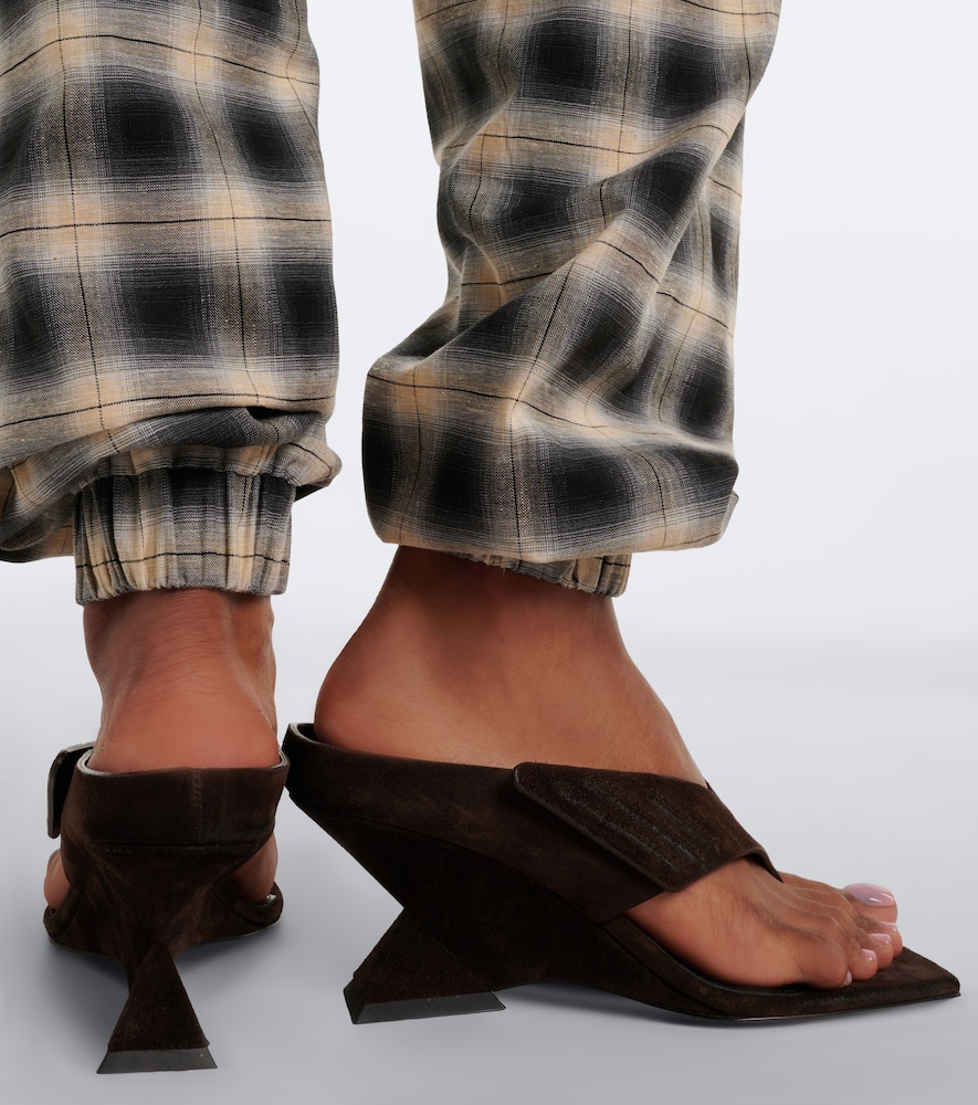 Cheope Suede Thong Sandals