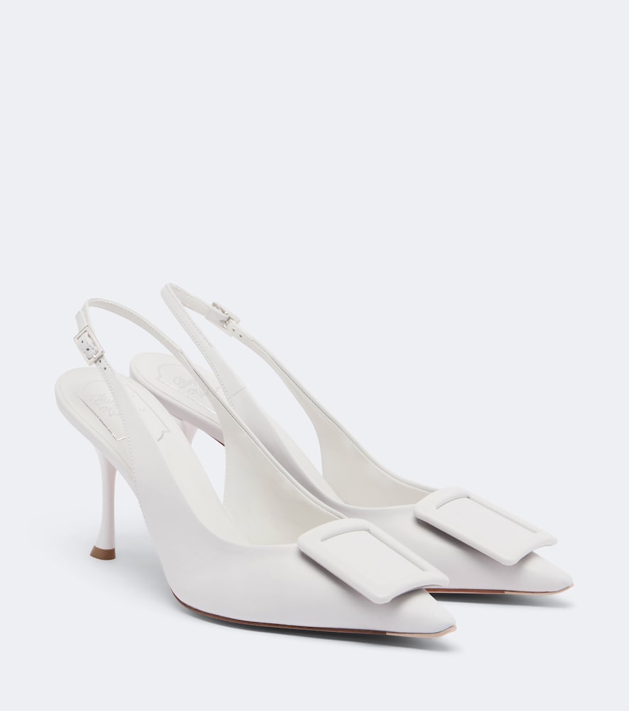 Slingback-Pumps Viv' In The City aus Leder