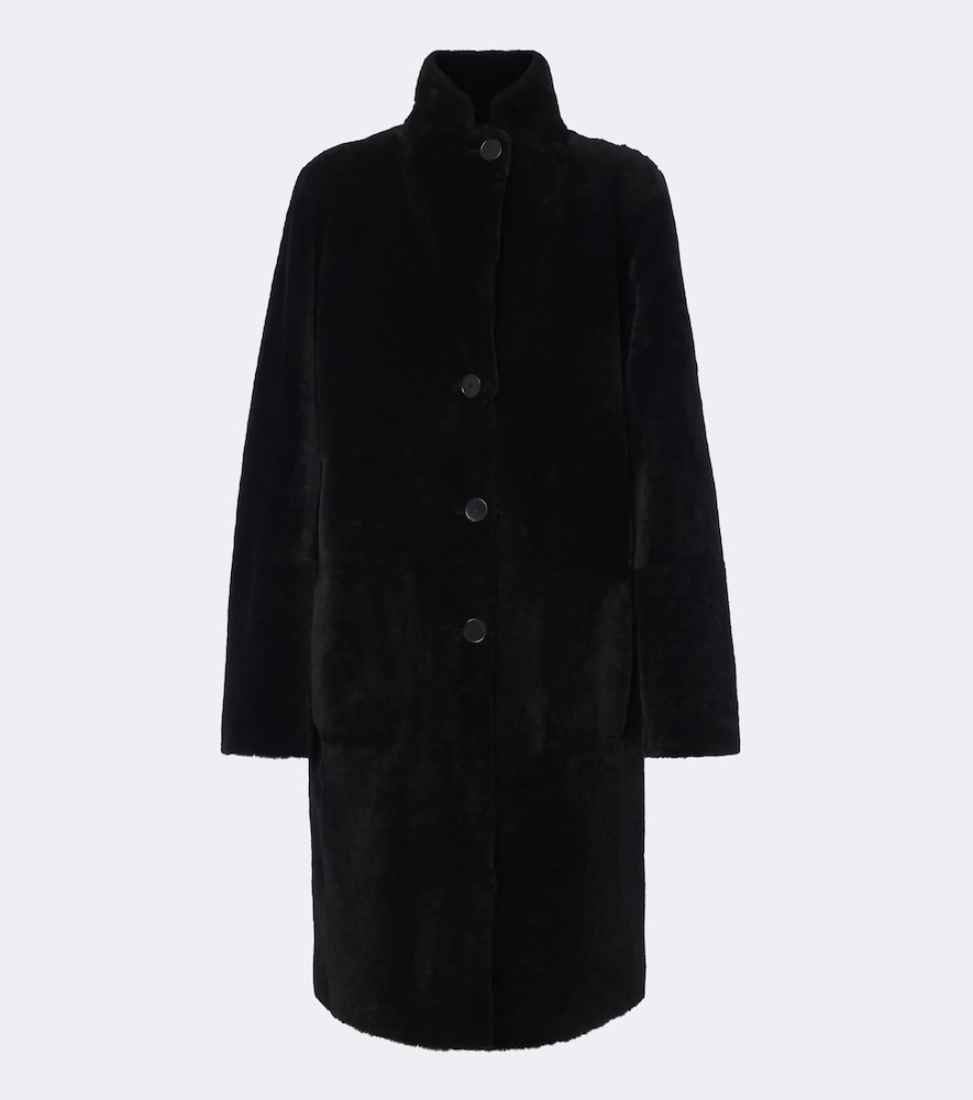 Wendbarer Mantel Britanny aus Shearling