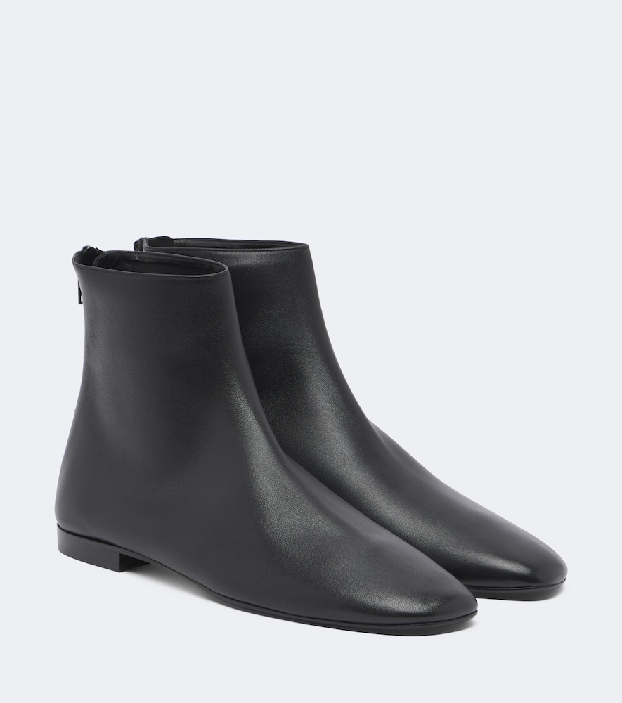 Ankle Boots aus Leder
