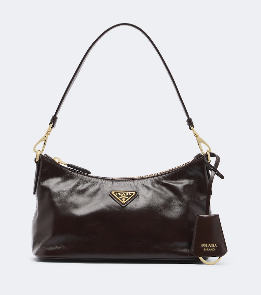 Schultertasche Mini aus Leder