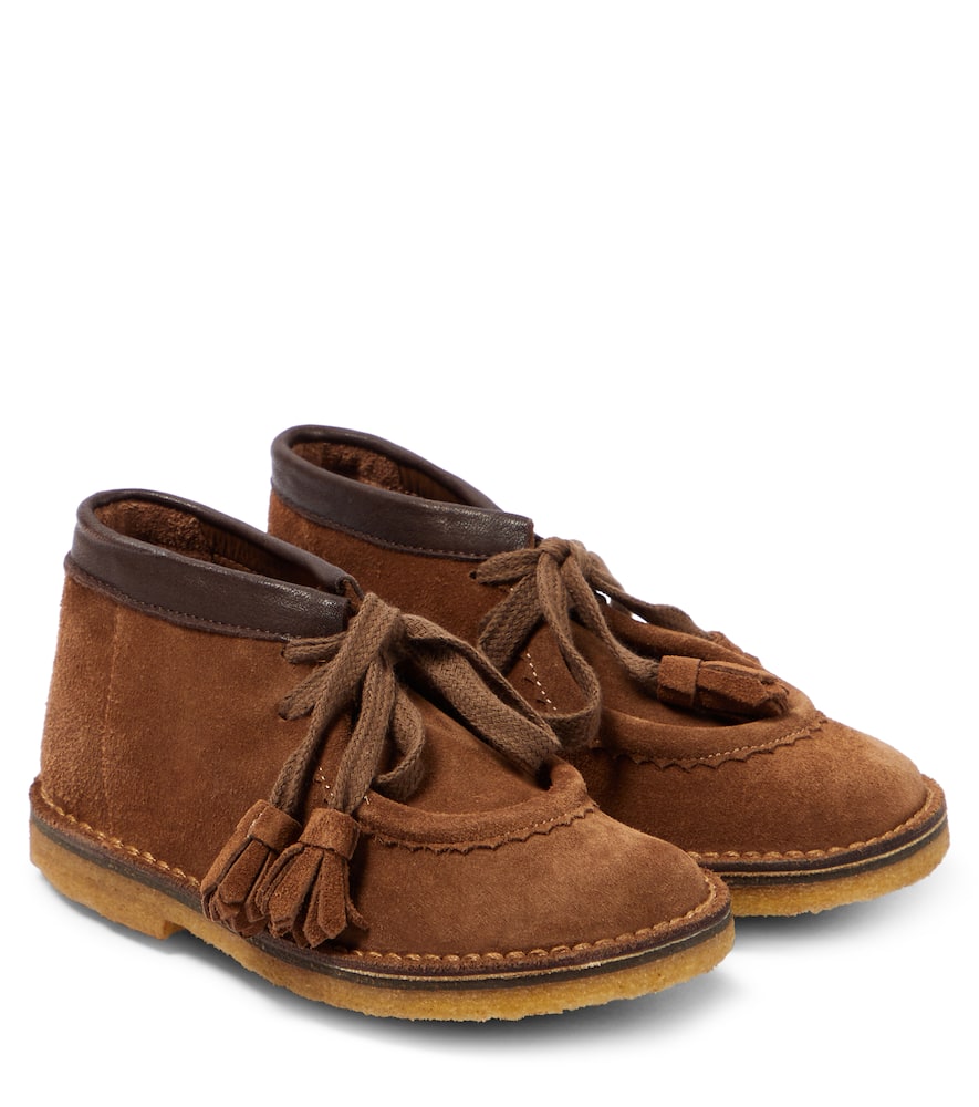 PèPè Tasseled suede desert boots