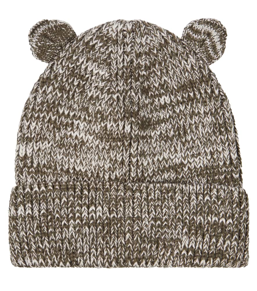LIEWOOD GINA RIBBED-KNIT COTTON BEANIE