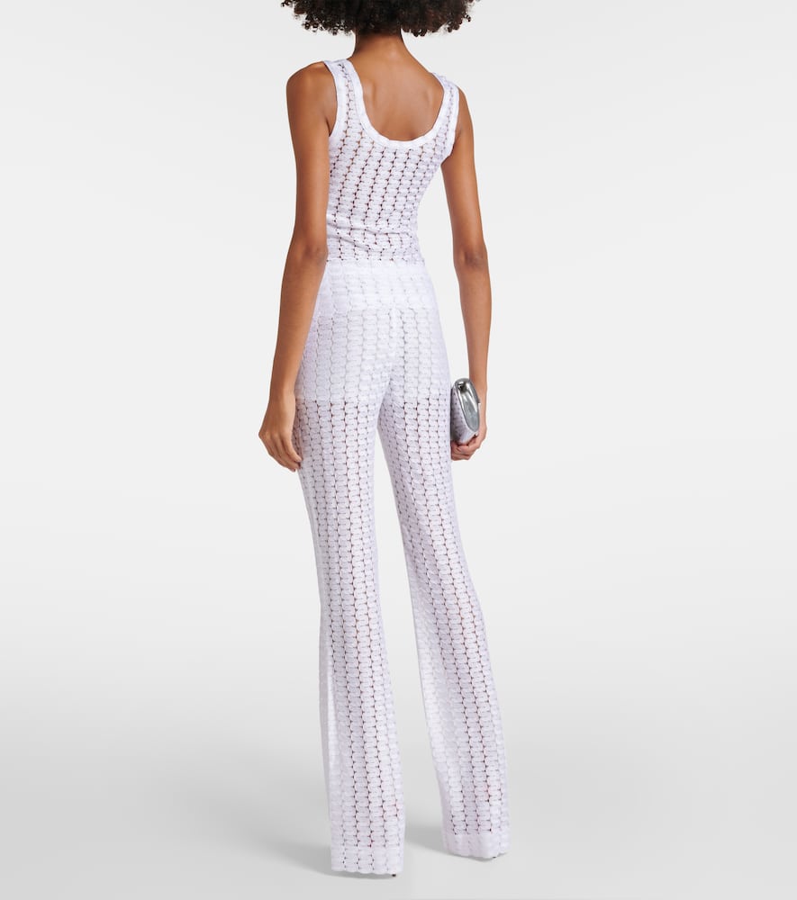 Missoni Striped Tank Top In Multicoloured