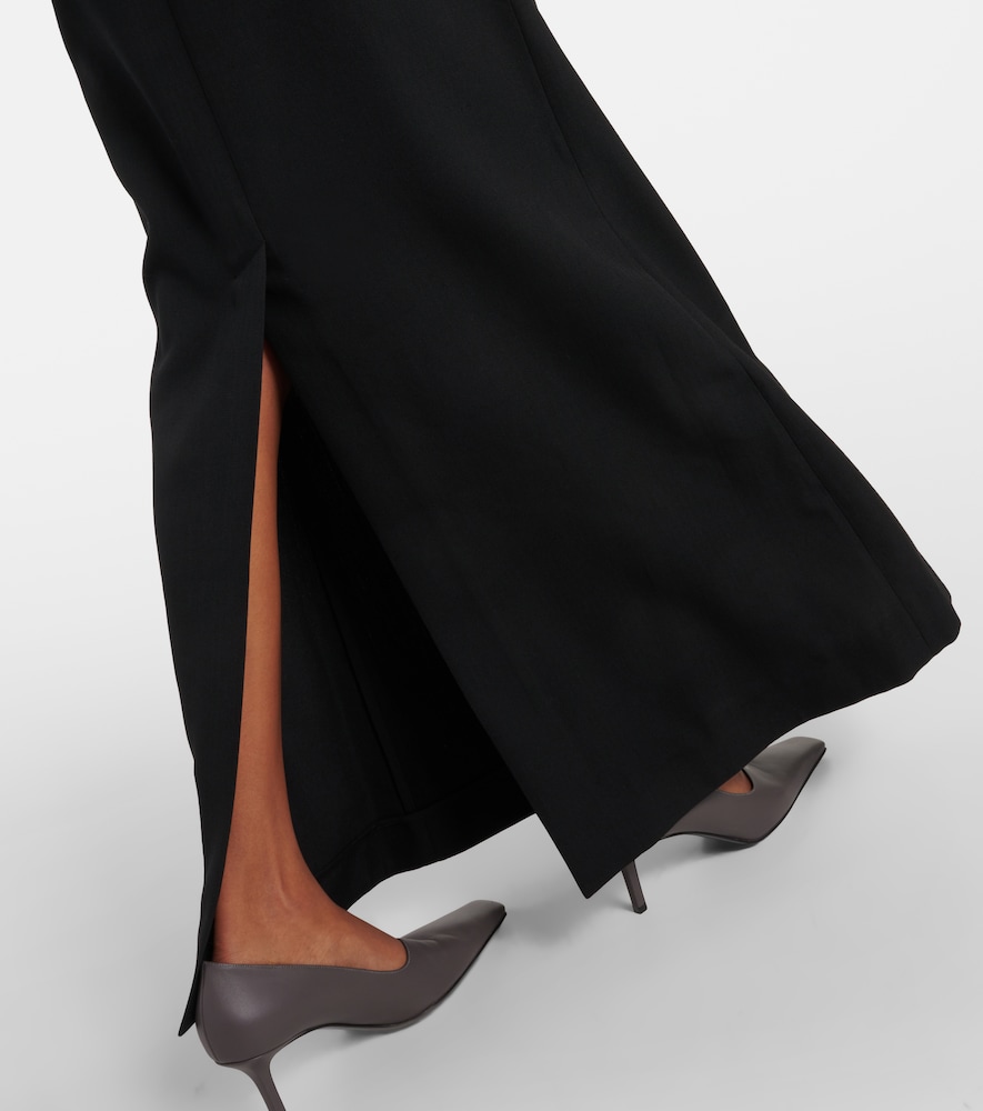 Wool-Blend Maxi