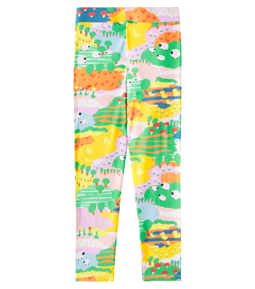  Stella Mccartney Kids Stella Mccartney Kids Bedruckte Leggings 