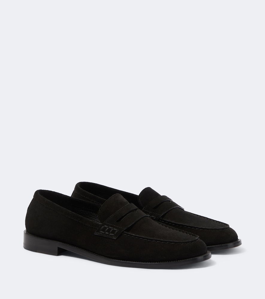 Perry Suede Penny Loafers