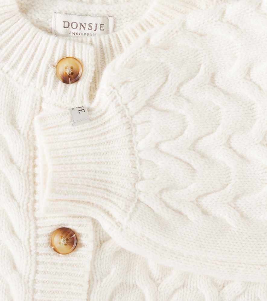  Donsje Donsje Baby Cardigan Zinne Aus Wolle Und Baumwolle 