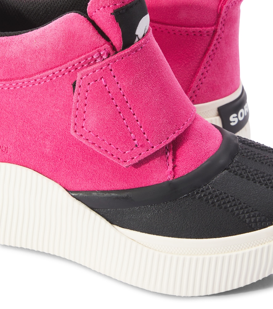  Sorel Kids Sorel Kids Stiefel Out N About Iv Strap Aus Veloursleder 