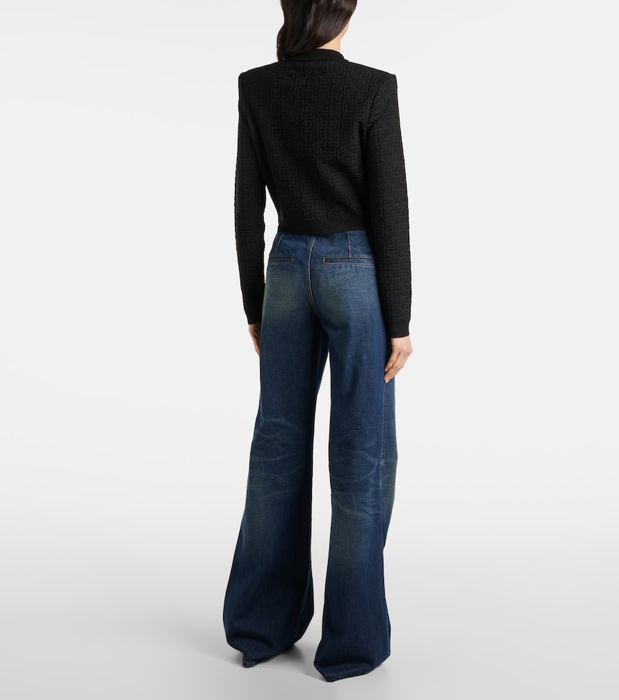  Balmain Balmain Cardigan Pb Labyrinth Aus Lamé 