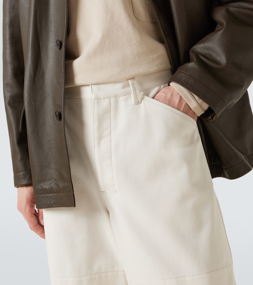  Lemaire Lemaire Cotton Drill Barrel-leg Pants 