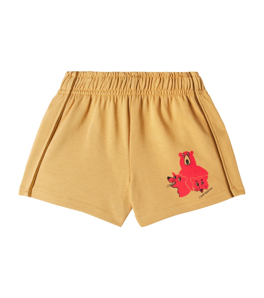 Mini Rodini Printed Cotton Running Shorts