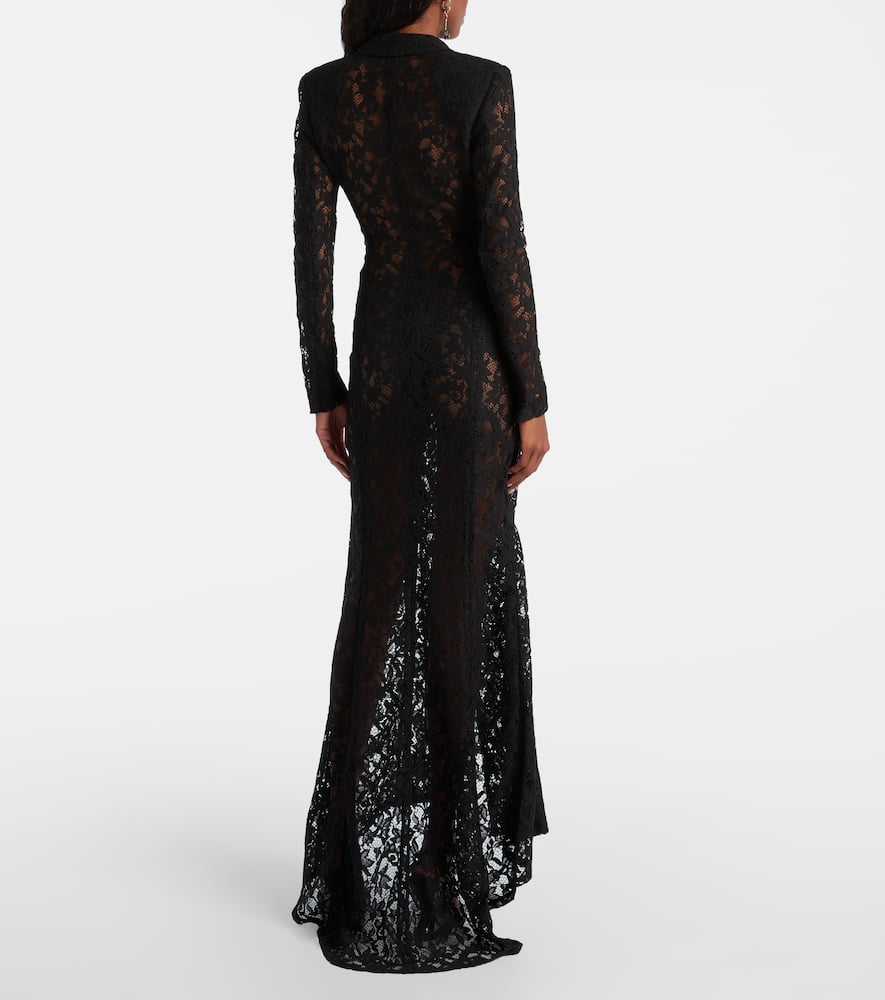 Blumarine Rebrode Lace Dress 2a688a N0990 In Black