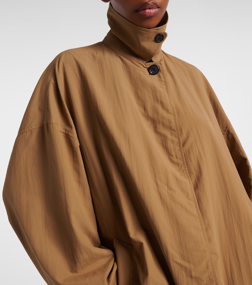 The Row Arwen Oversized Coat In Brown