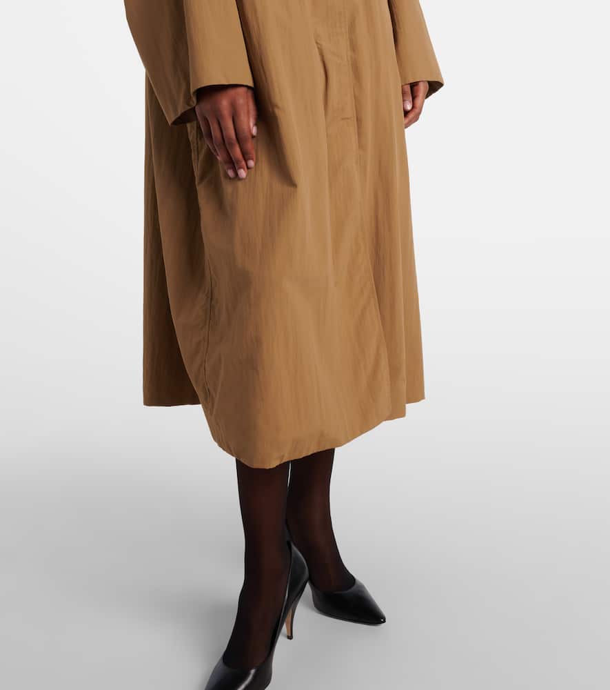The Row Arwen Oversized Coat In Brown