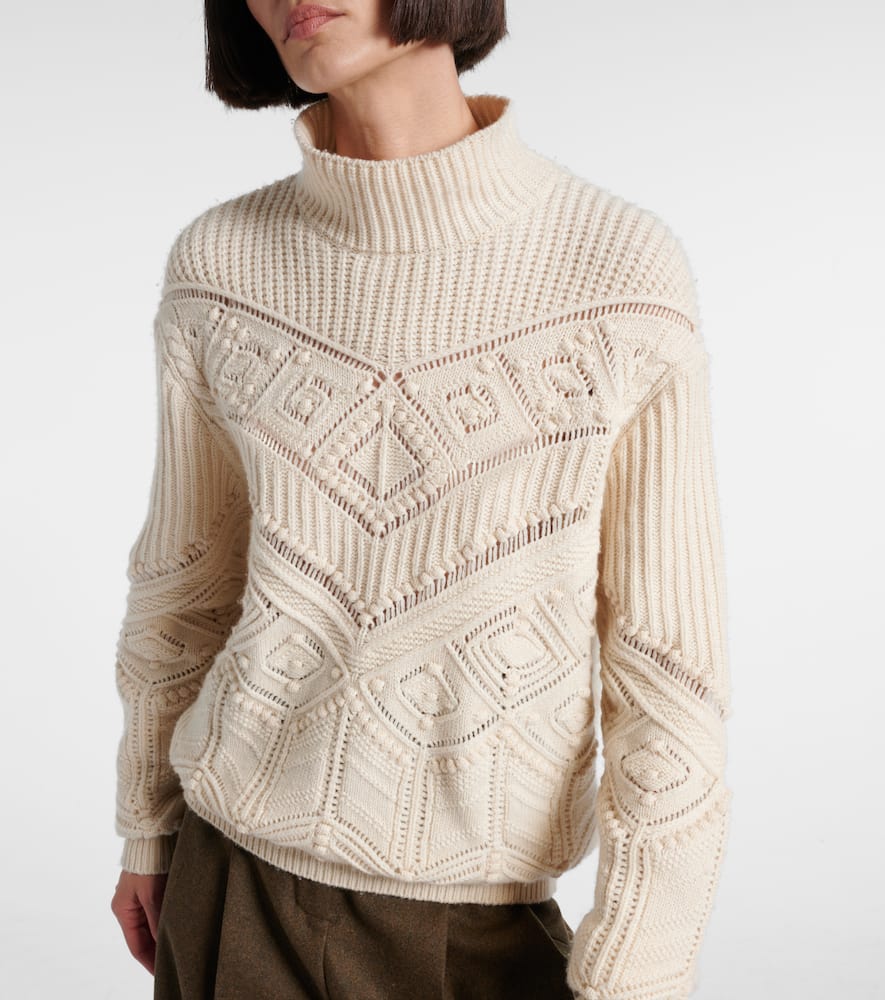 Loro Piana La Plagne Cashmere Sweater In Yellow