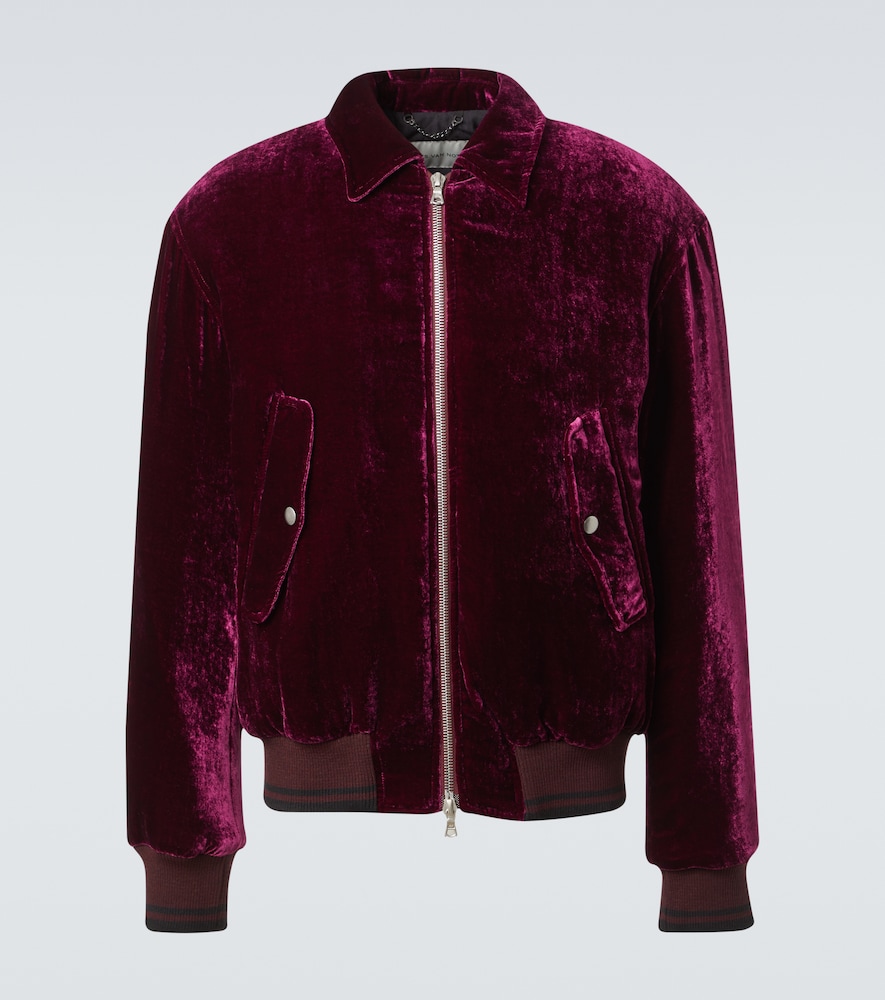 Dries Van Noten Veste bomber en velours 957 €