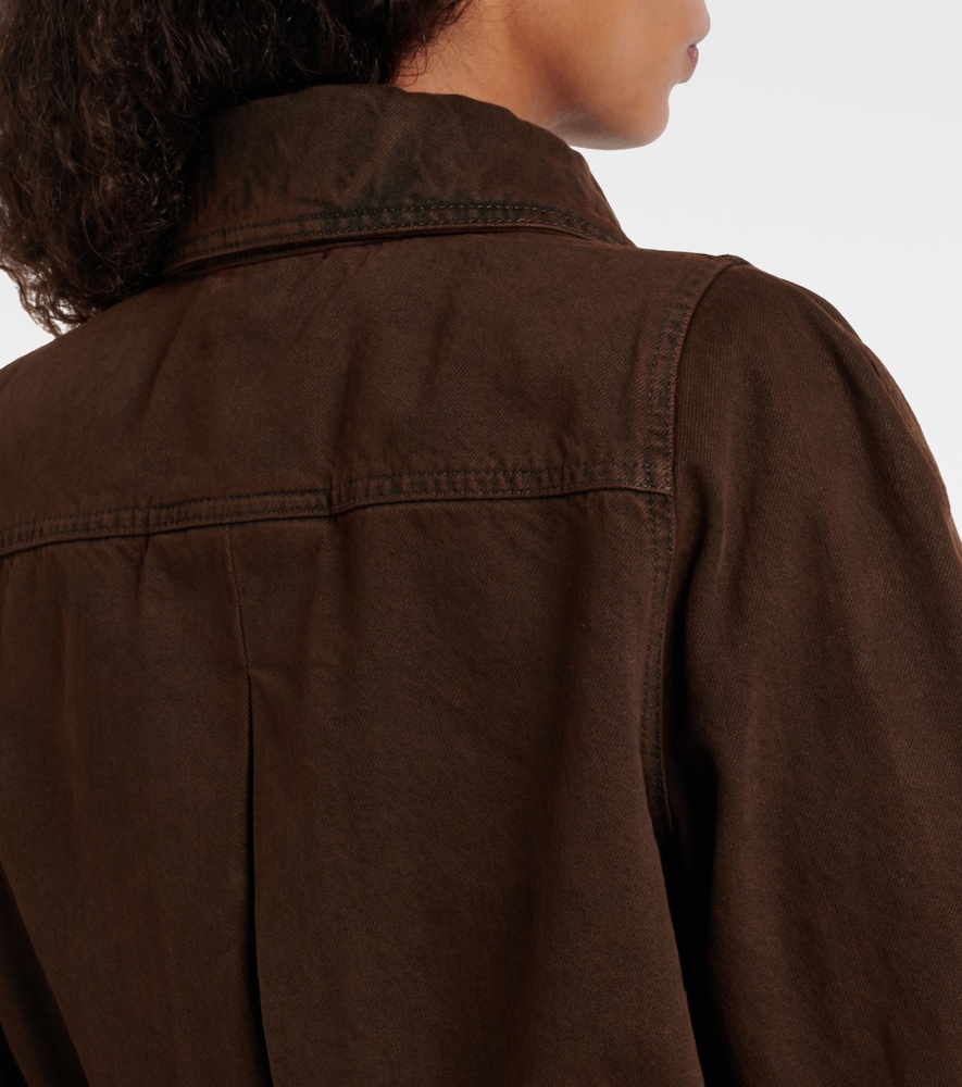  Dries Van Noten Dries Van Noten Cropped-jeansjacke 