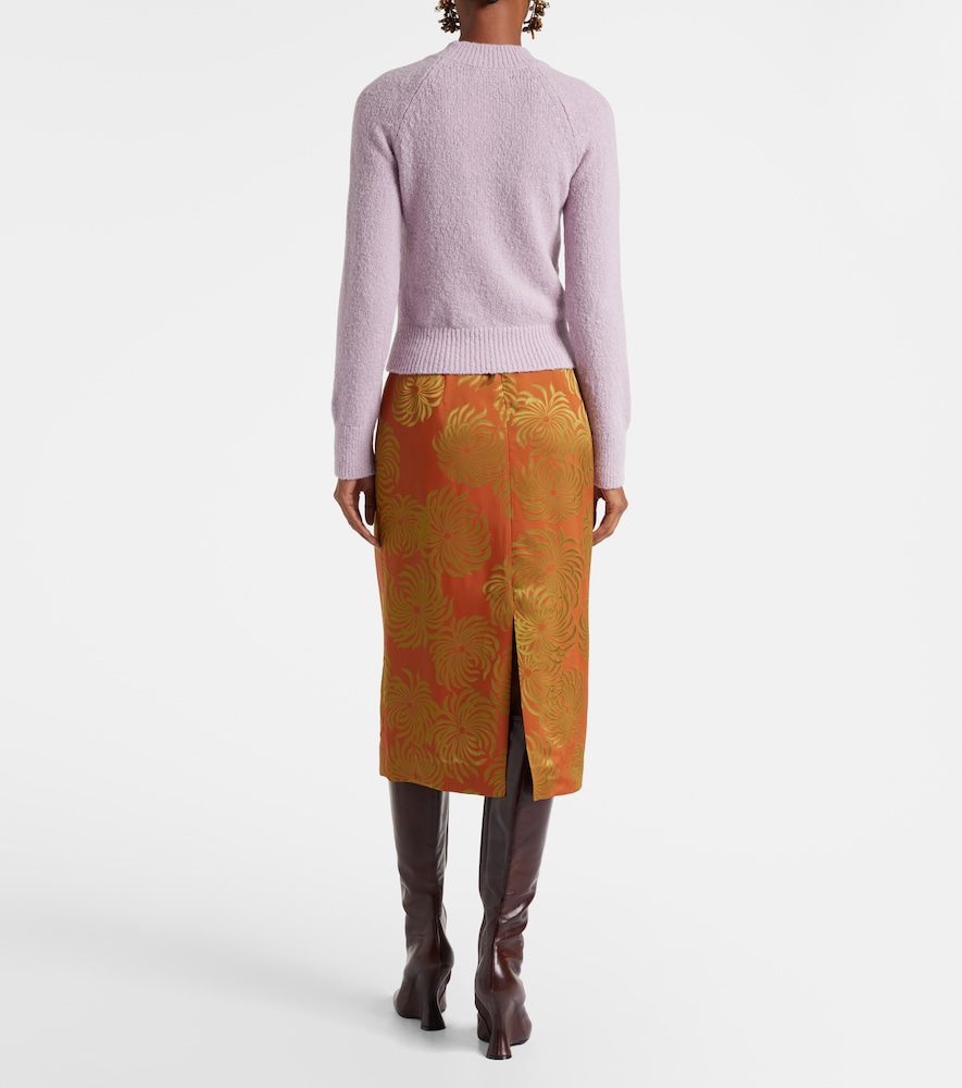  Dries Van Noten Dries Van Noten Pullover Aus Einem Alpakawollgemisch 