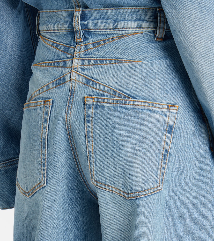  Alaia Alaïa High-rise Barrel Jeans 