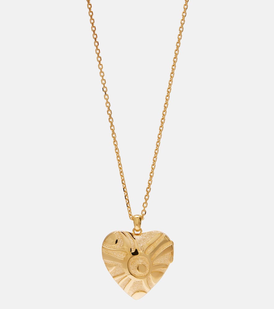Pucci Embellished Chain Necklace In Gray
