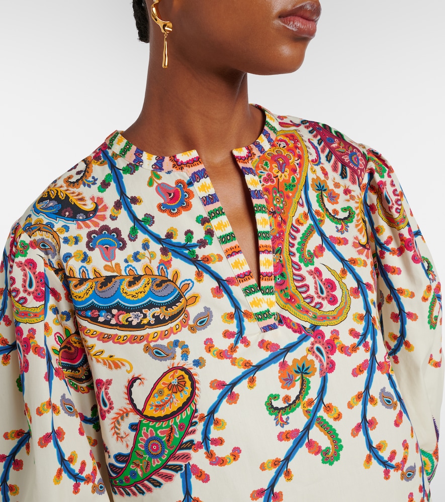  Etro Etro Bedrucktes Top Aus Baumwolle 