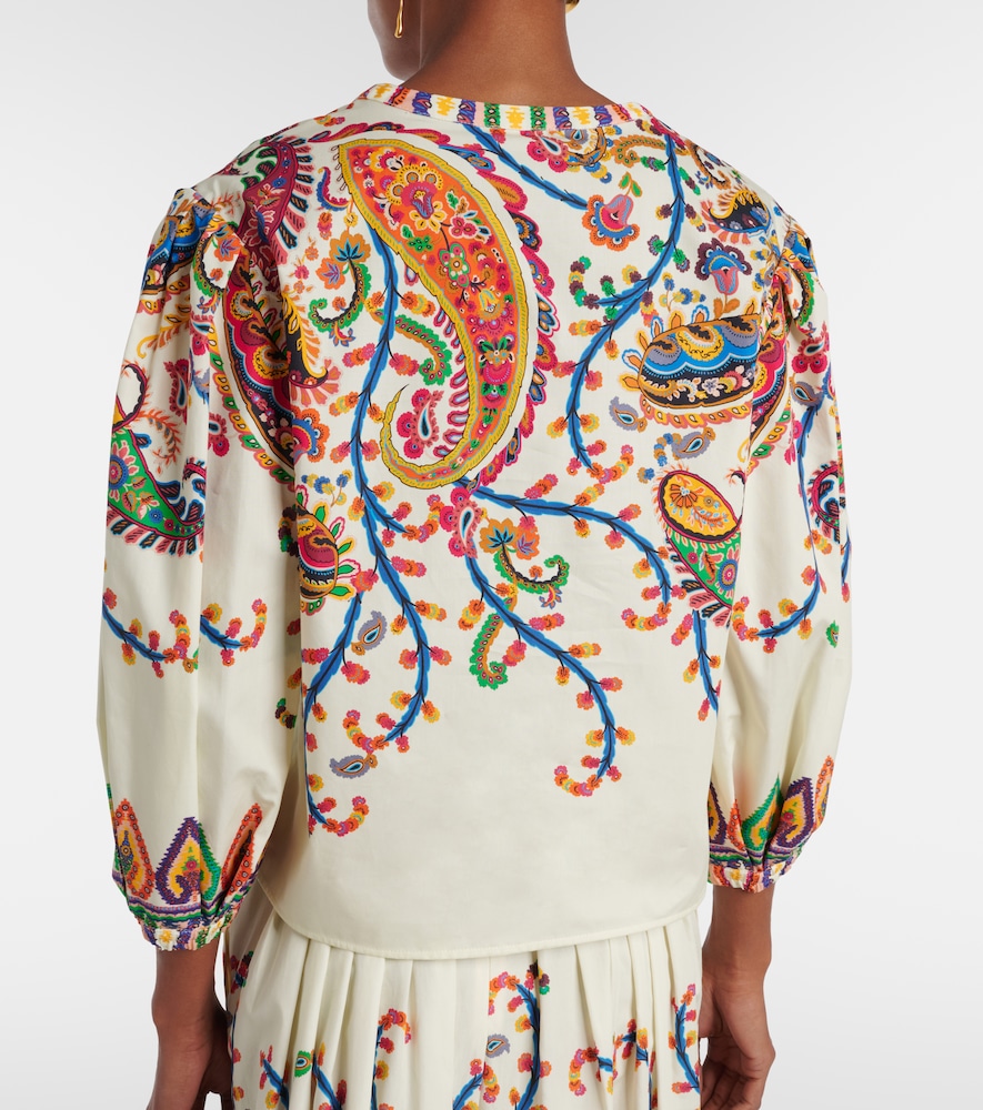  Etro Etro Bedrucktes Top Aus Baumwolle 