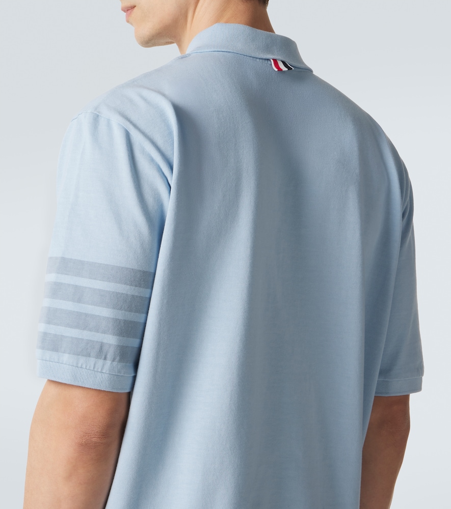  Thom Browne Thom Browne Poloshirt 4-bar Aus Baumwoll-jersey 