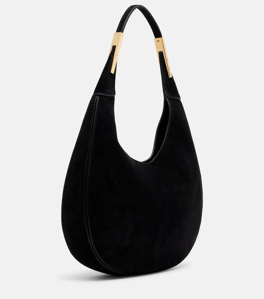  Savette Savette Florence Small Suede Shoulder Bag 