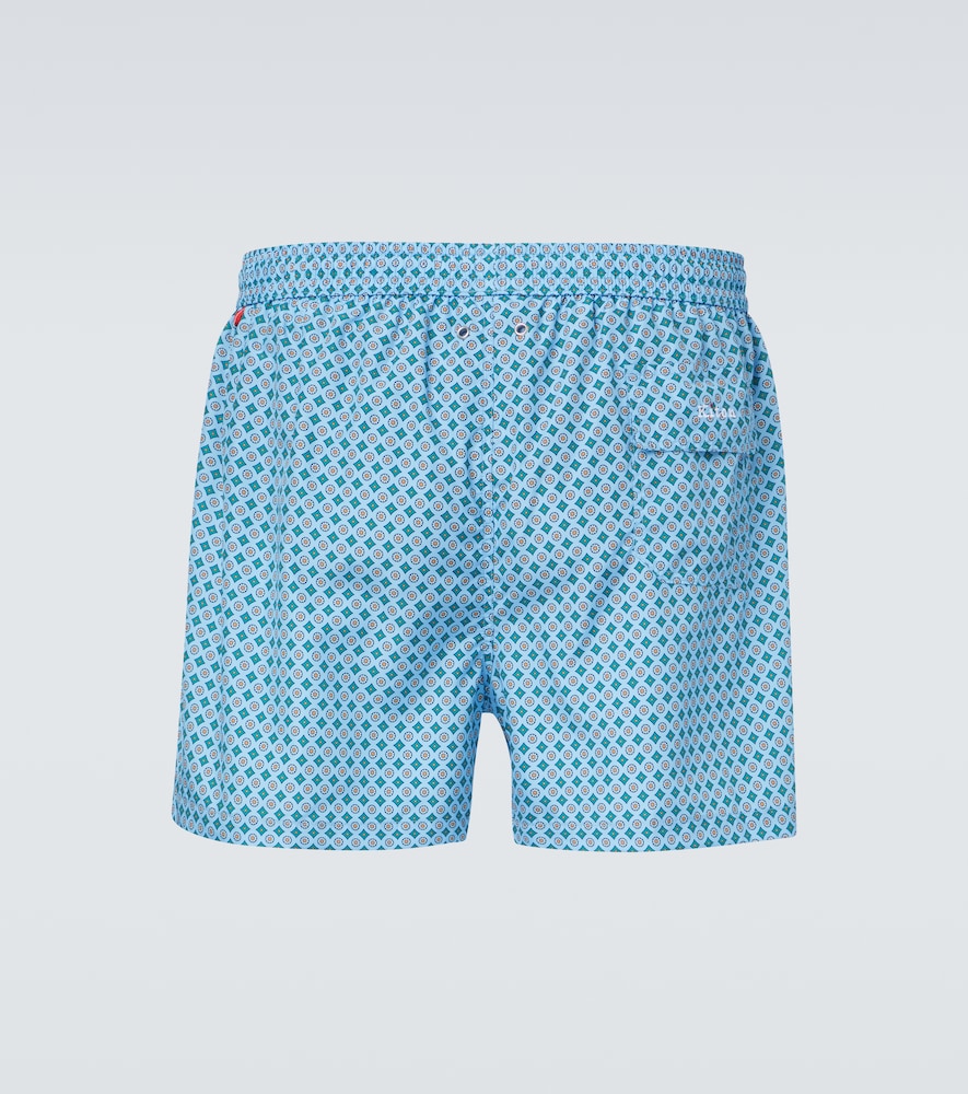  Kiton Kiton Bedruckte Badeshorts 