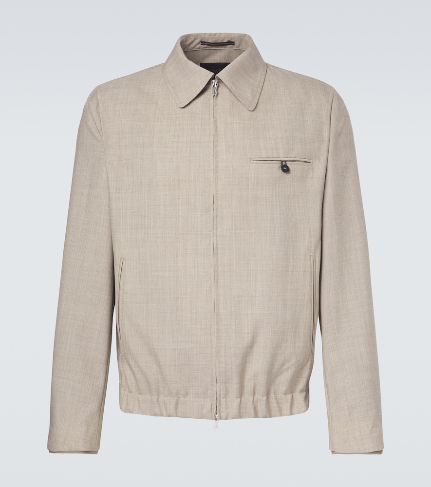 Slowear Virgin Wool Blouson Jacket