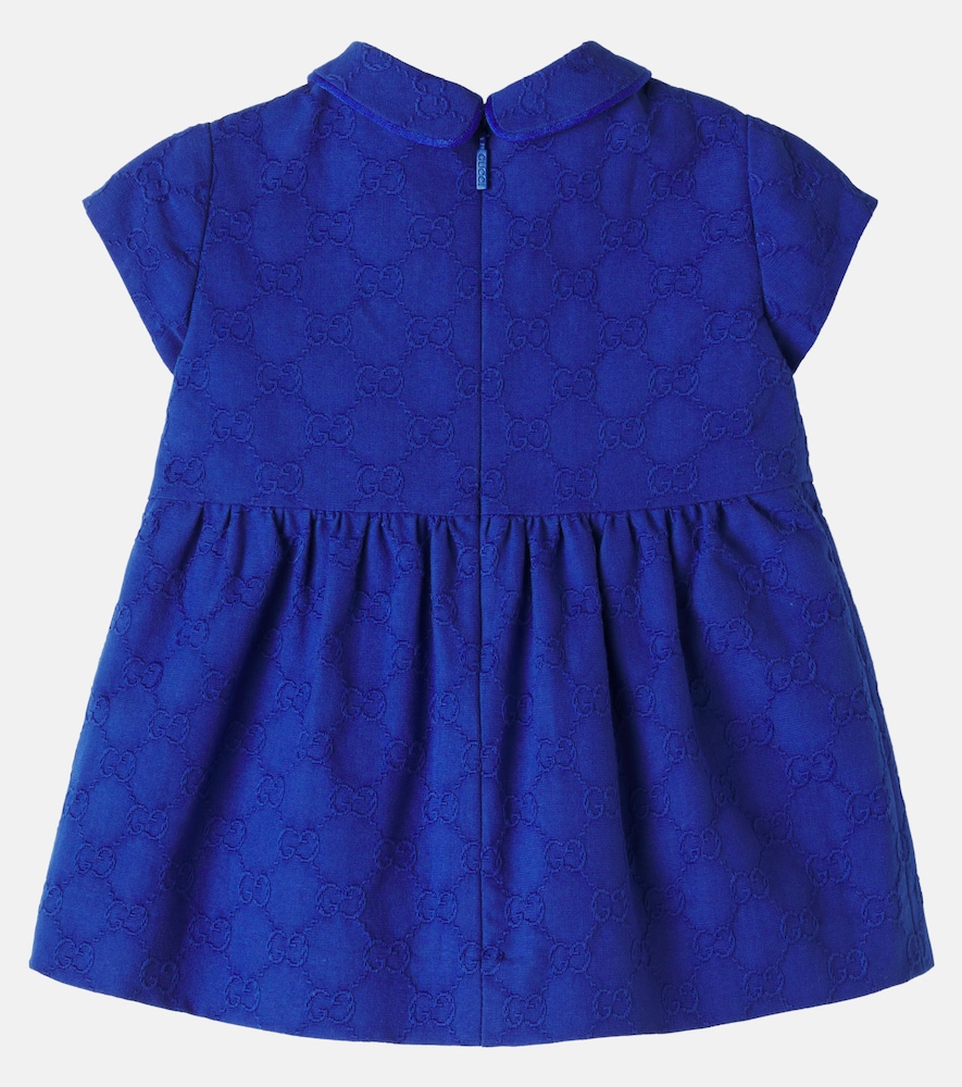 Gucci Kids Gucci Kids Baby Kleid Gg Aus Baumwolle 