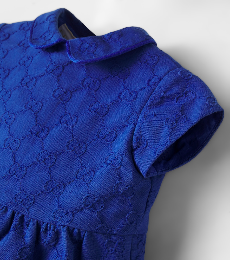  Gucci Kids Gucci Kids Baby Kleid Gg Aus Baumwolle 