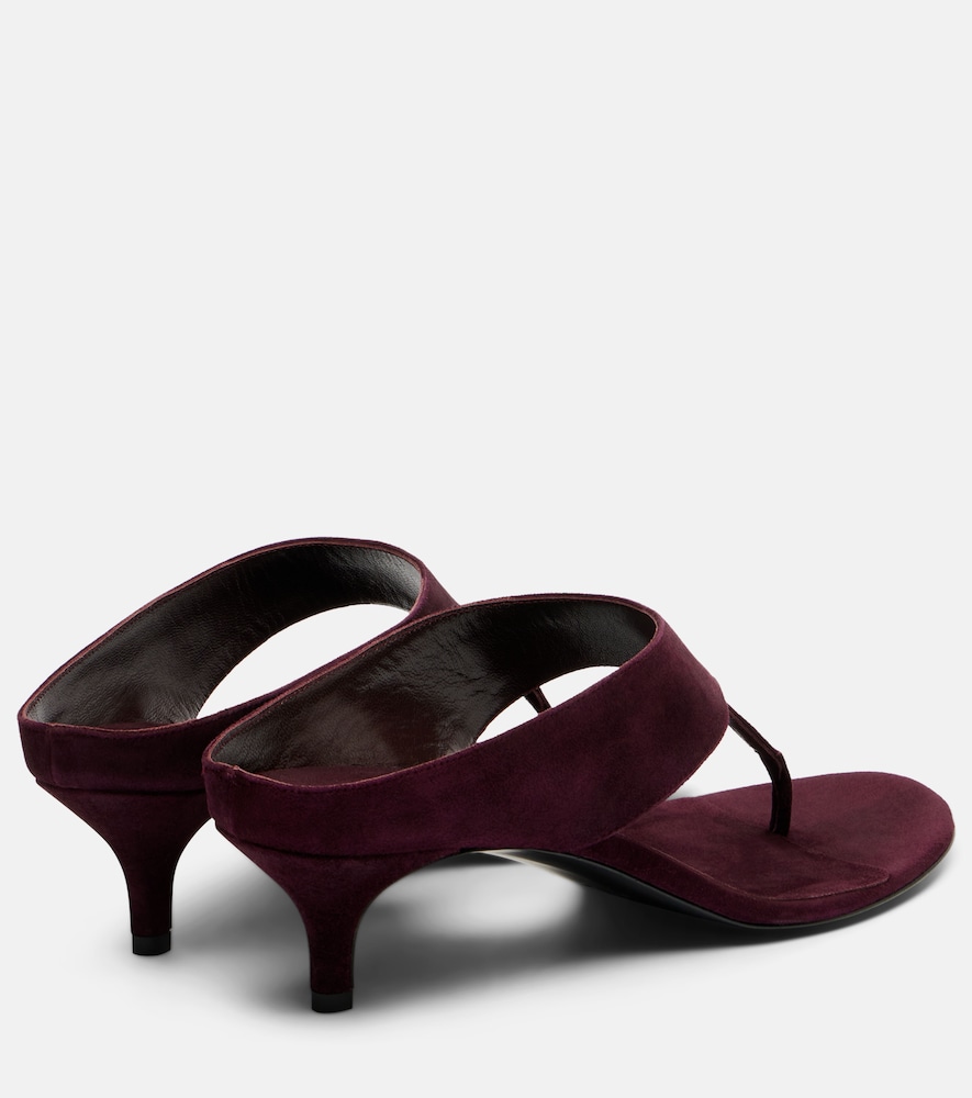  Magda Butrym Magda Butrym Sandalen Aus Veloursleder 