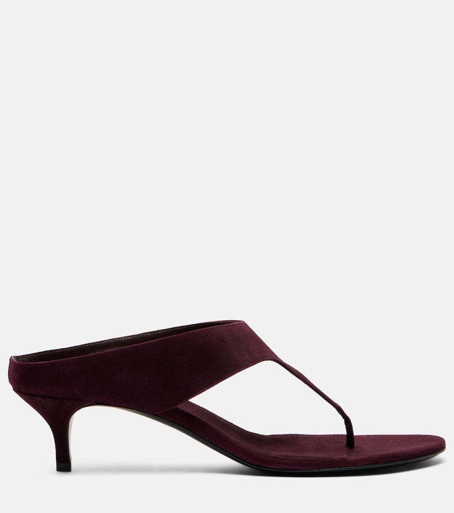  Magda Butrym Magda Butrym Sandalen Aus Veloursleder 