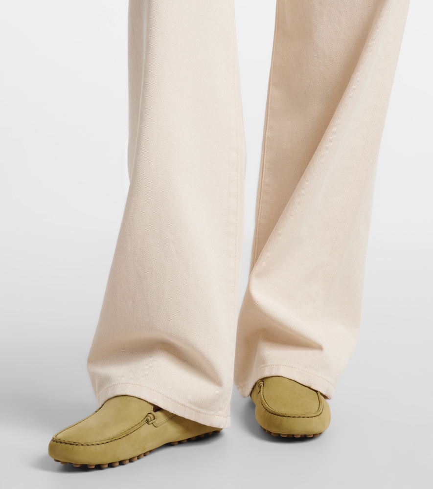 Tod's Gommino suede driving shoes