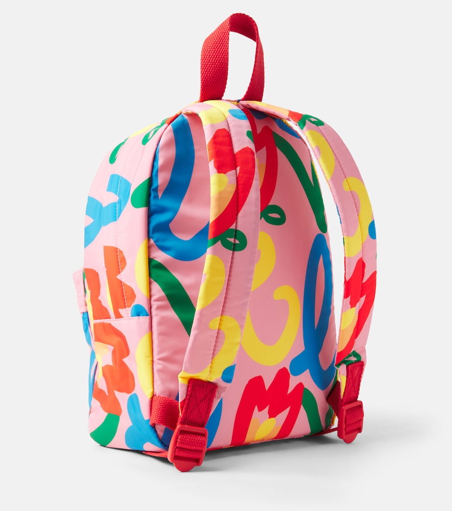  Stella Mccartney Kids Stella Mccartney Kids Bedruckter Rucksack 