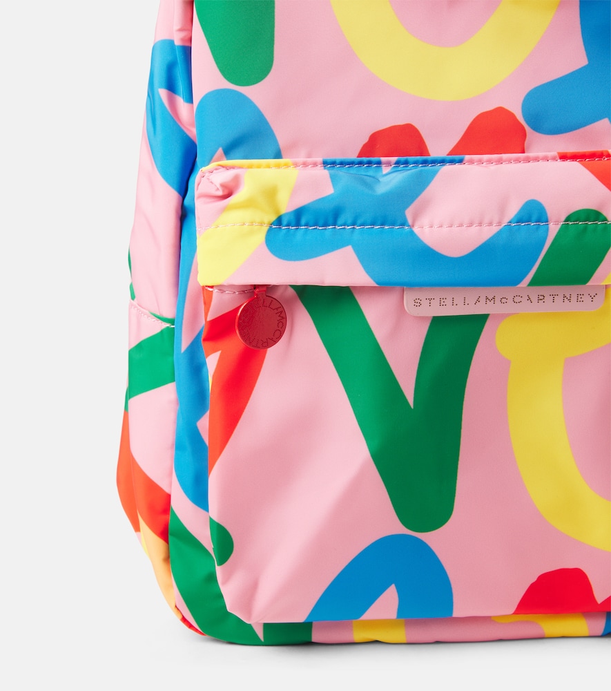  Stella Mccartney Kids Stella Mccartney Kids Bedruckter Rucksack 