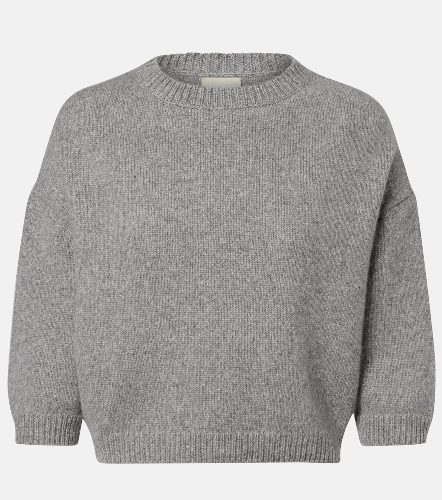 Khaite Sabina cropped cashmere sweater
