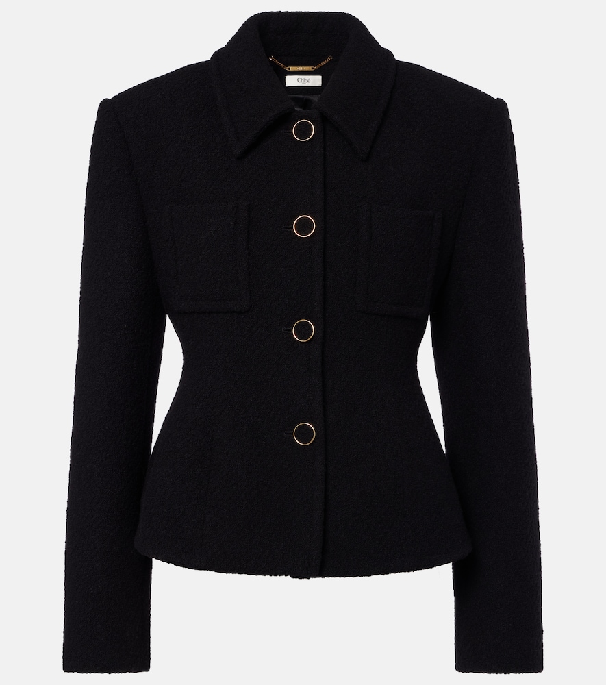 Chloé Jacke aus einem Wollgemisch