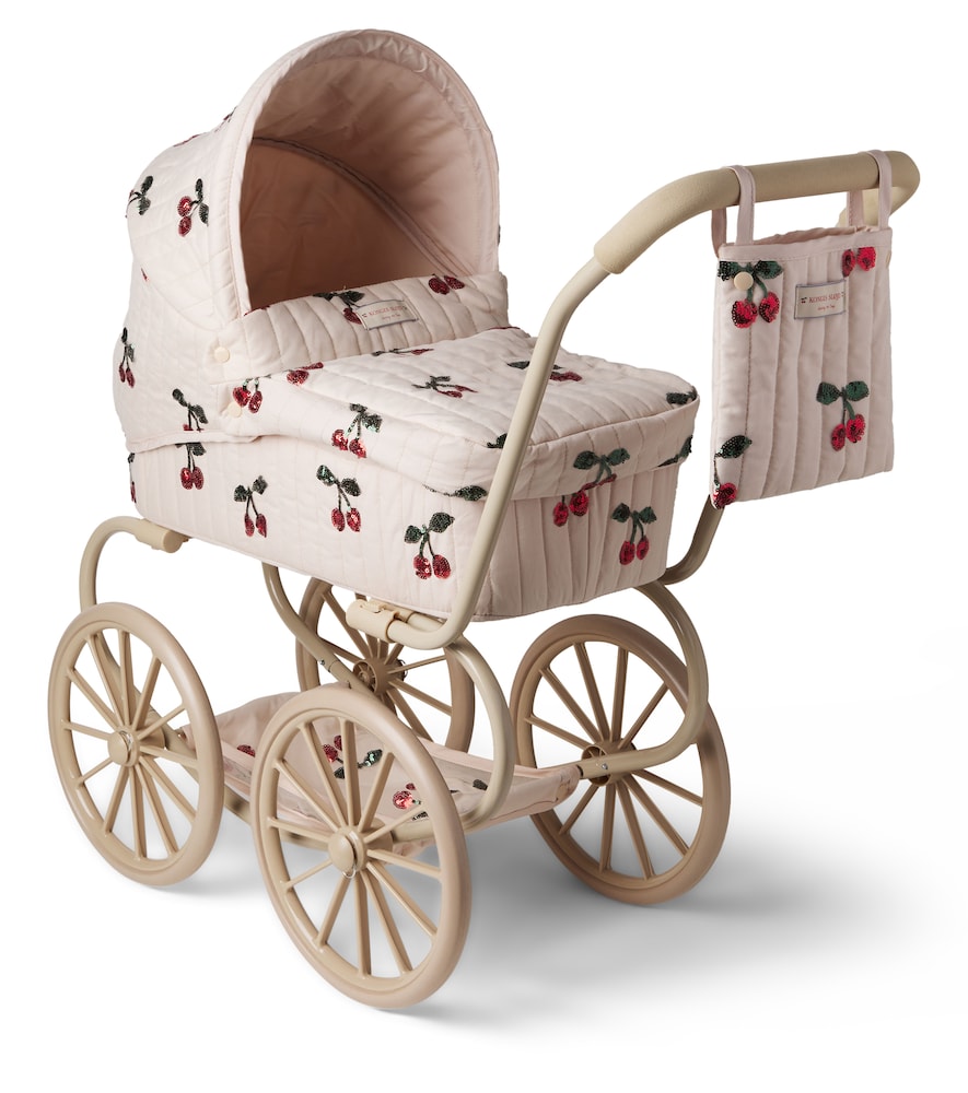 Konges Slojd Beige Minnie Sequined Doll Stroller - Mytheresa