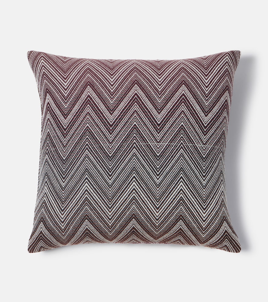 Missoni Timmy Zigzag wool cushion