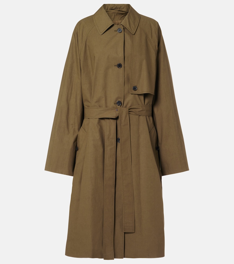 Calvin Klein Collection Zeland Cotton Trench Coat