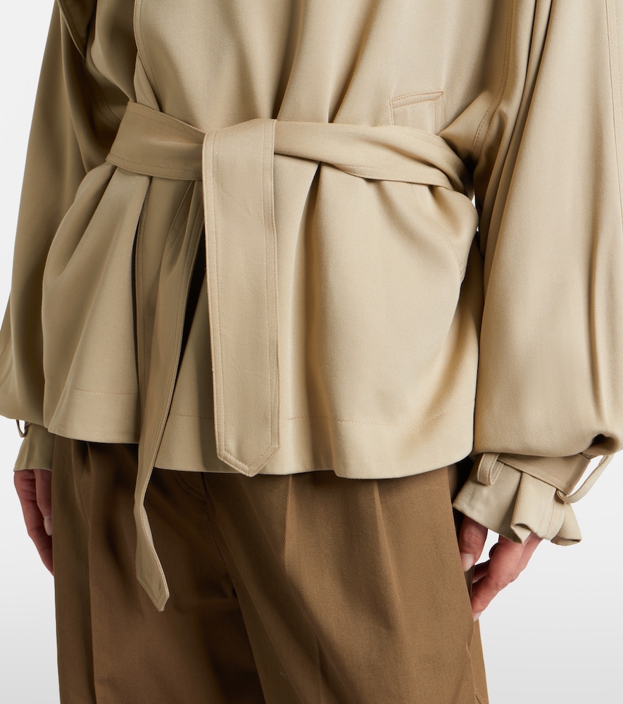 The Frankie Shop Elva twill trench coat | Thumbnail 2 The Frankie Shop Elva twill trench coat | Thumbnail 2