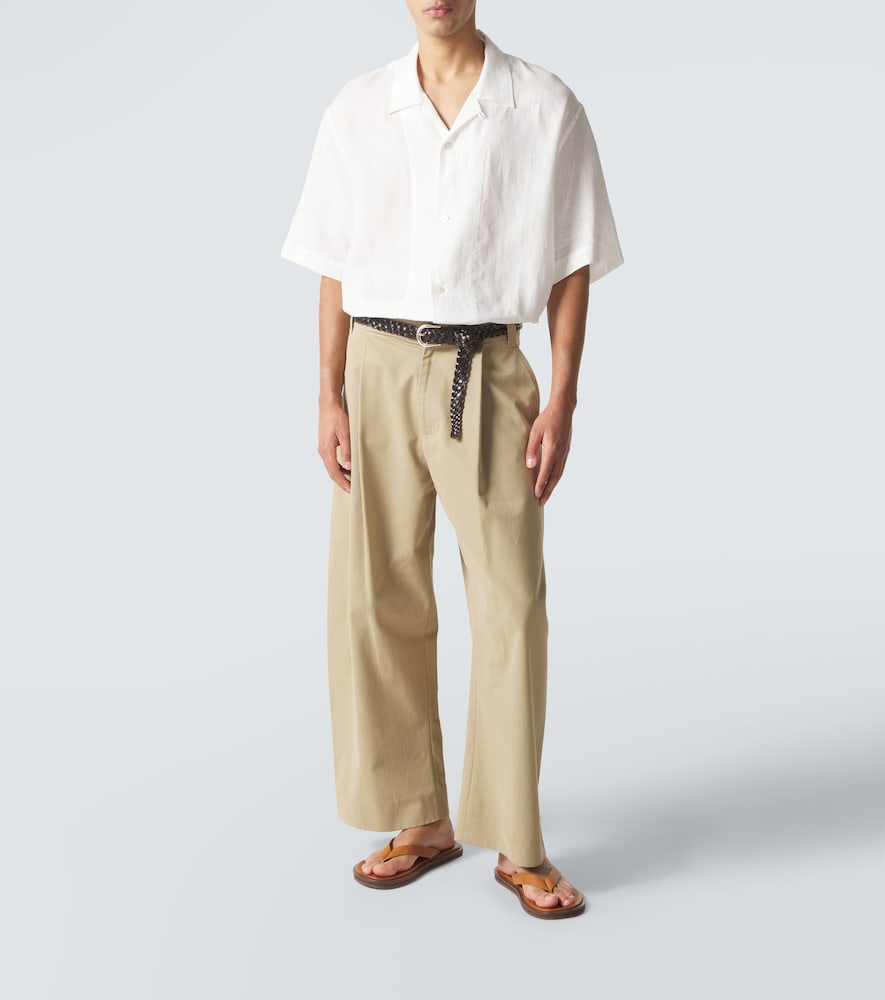  Studio Nicholson Studio Nicholson Camisa Oryn De Lino 