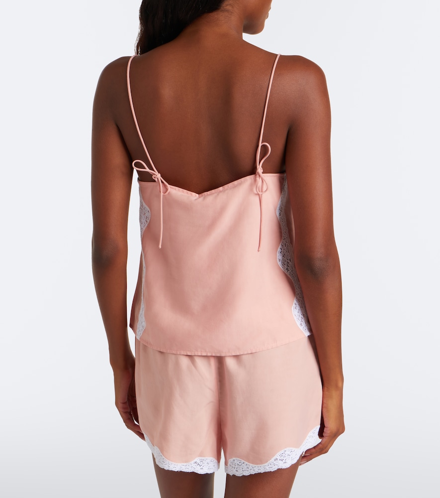 Tabitha Lace-Trimmed Top