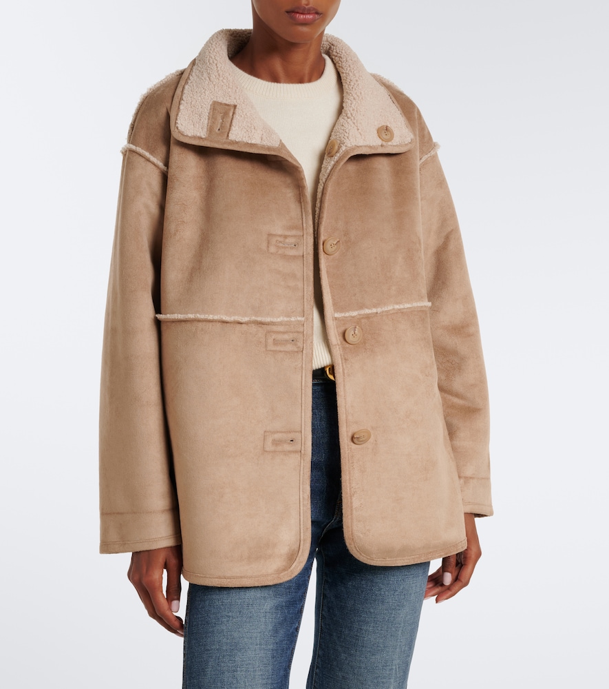 Shona Reversible Teddy-Trimmed Jacket